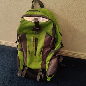 Green and Grey Xuan Yu Fan EAMKEVC Utility Hiking Travel Backpack
